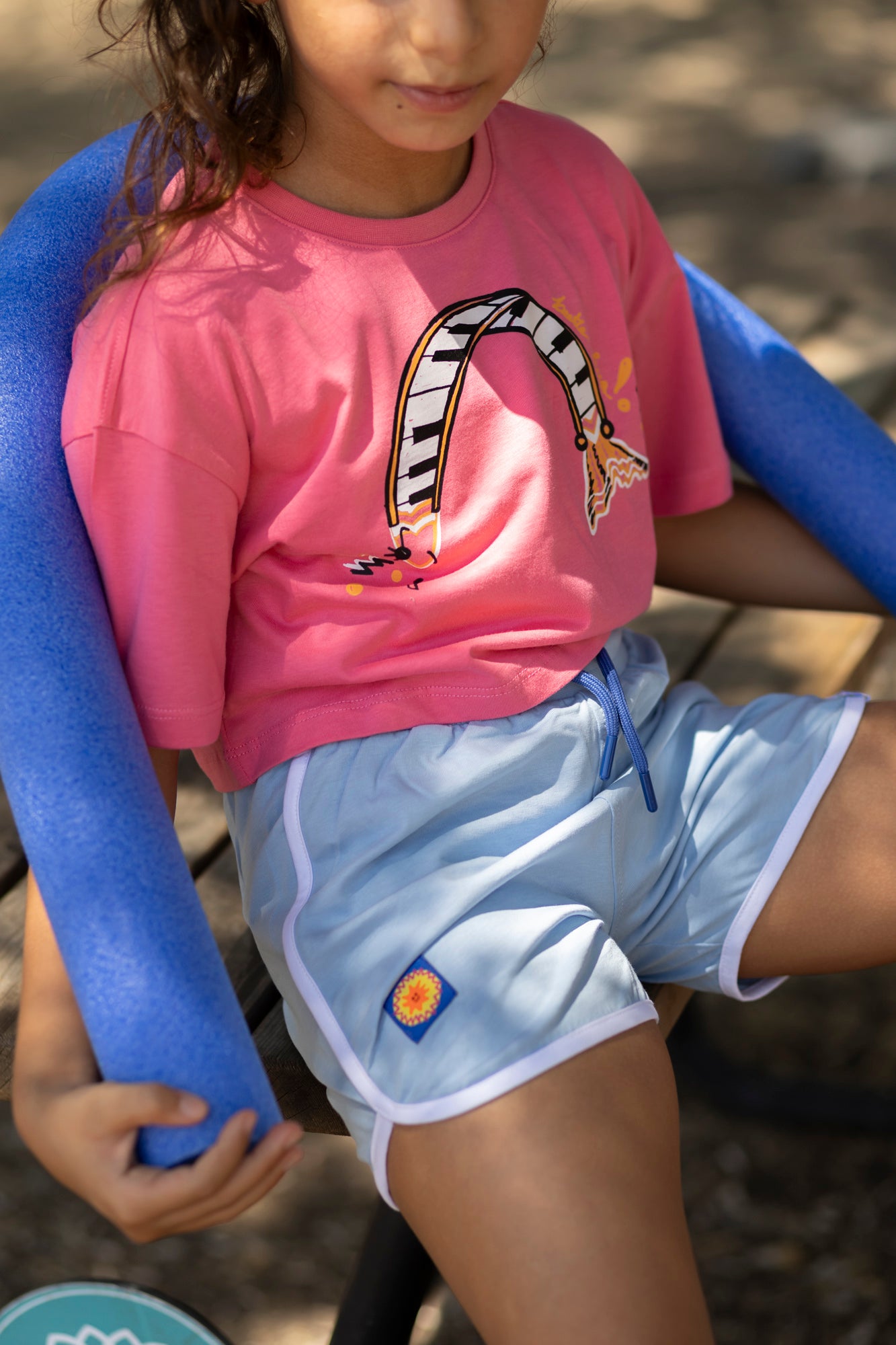 Retro Trim - Light Blue