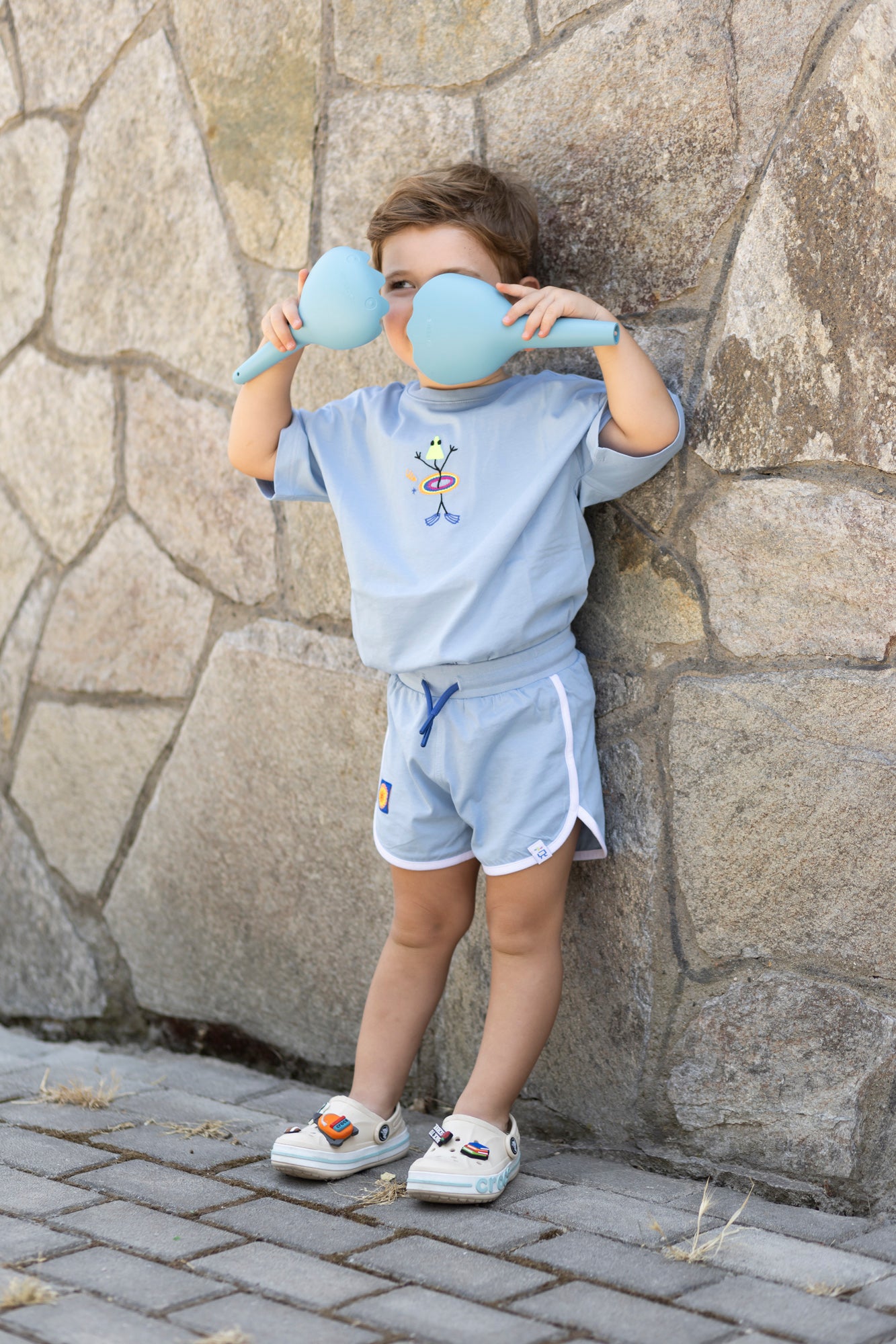 Retro Trim - Light Blue