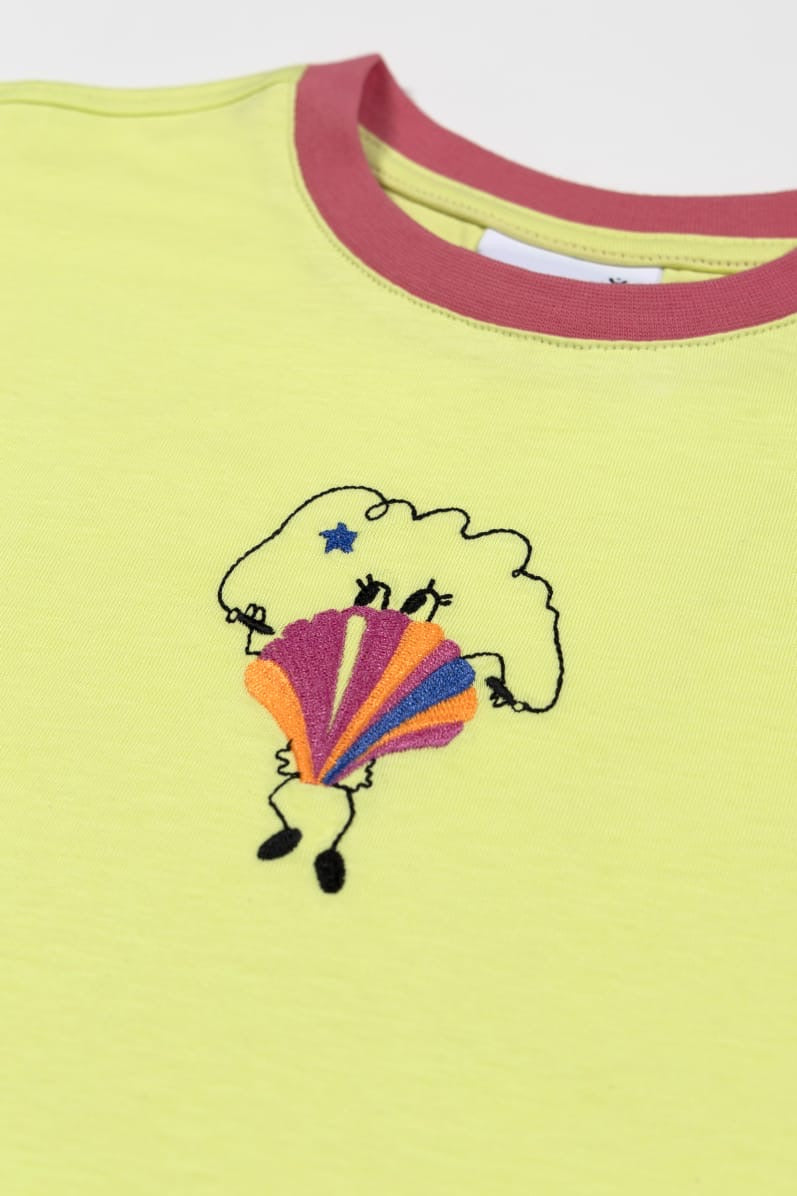 Hey J’Oyster Crop Top