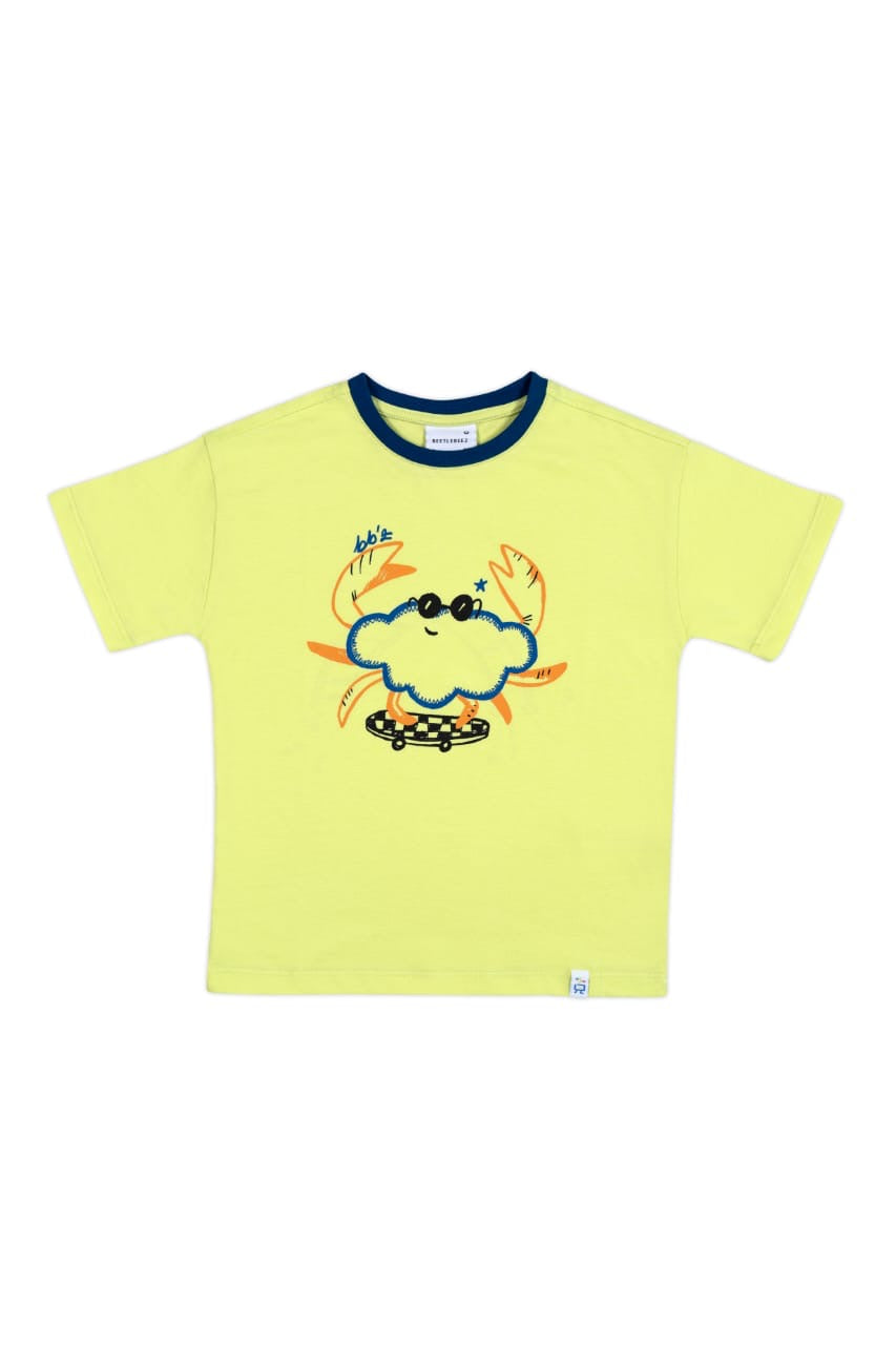 Crab On Board - Yellow
