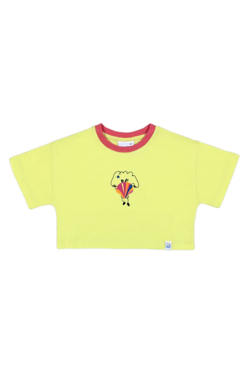 Hey J’Oyster Crop Top