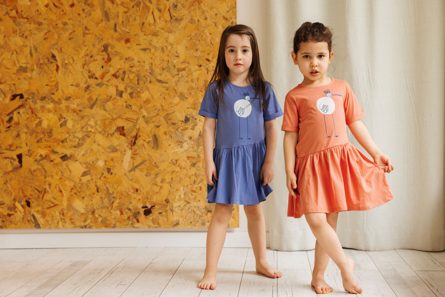 "Light" Jersey Dress - Pink Terracotta