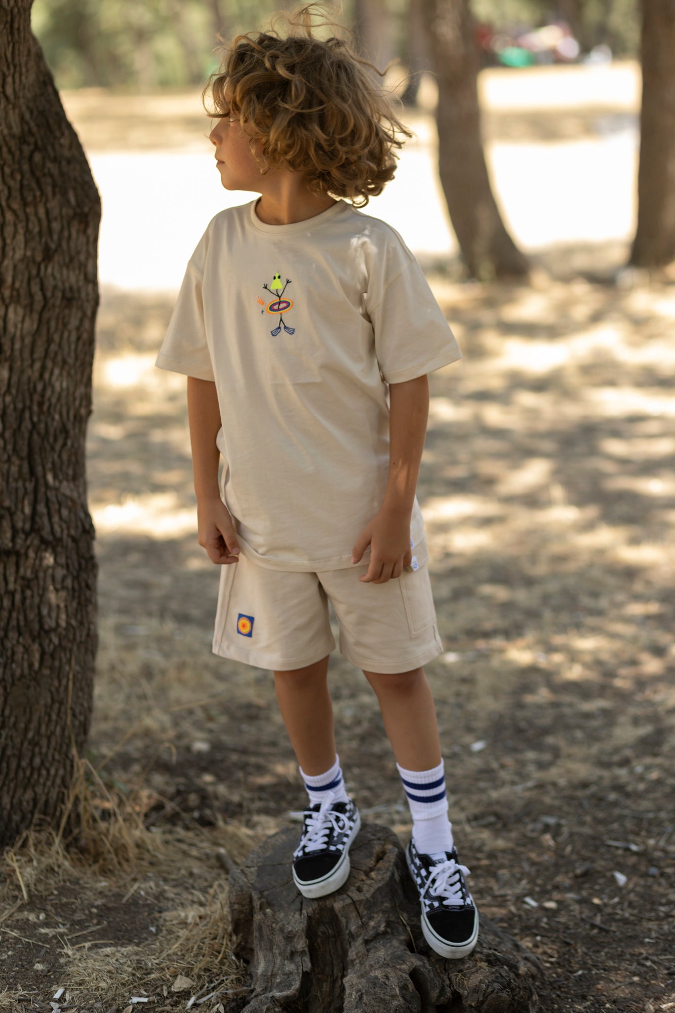 Cargo Short - Ecru
