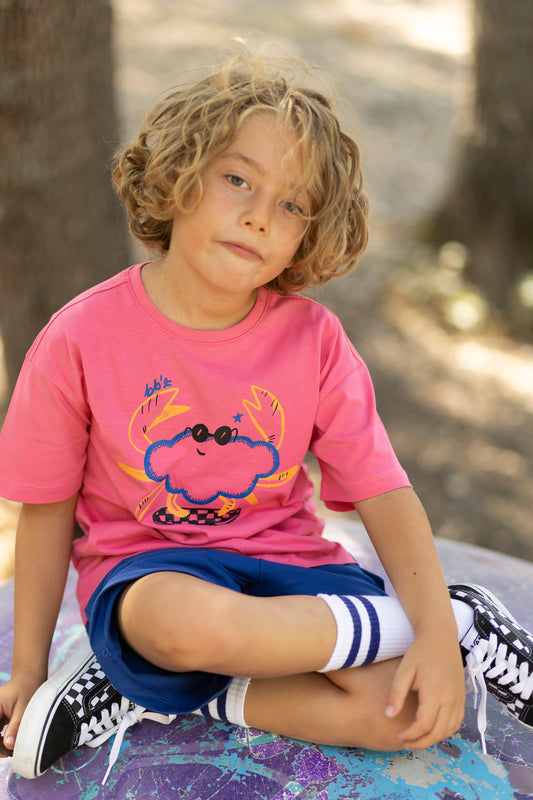 Crab On Board - Pink