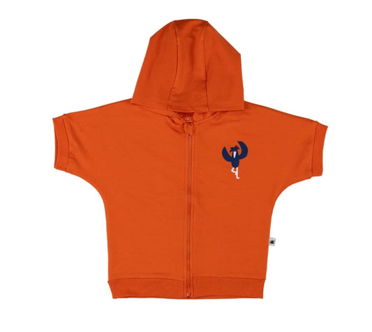 « Breeze » Light Hooded Sweatshirt - Orange