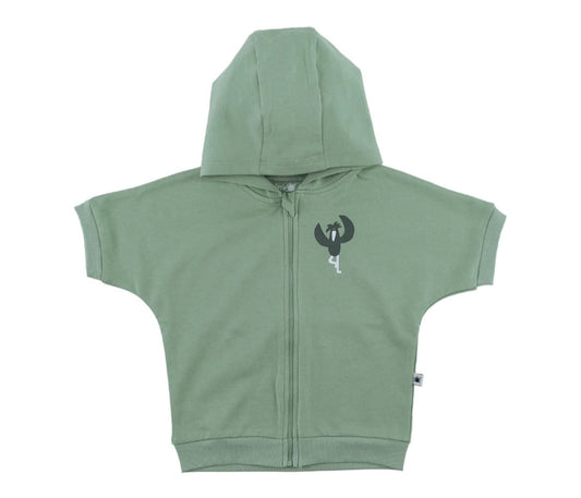 « Breeze » Light Hooded Sweatshirt - Light Green