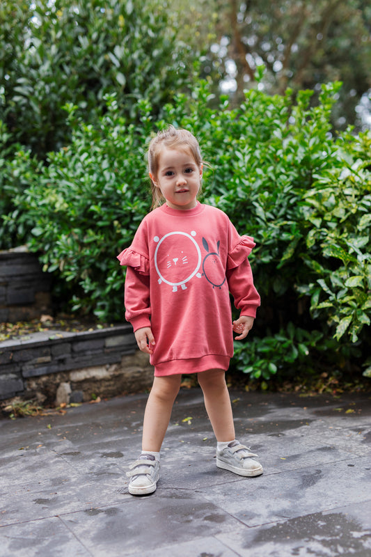 Sweat Dress Cherry