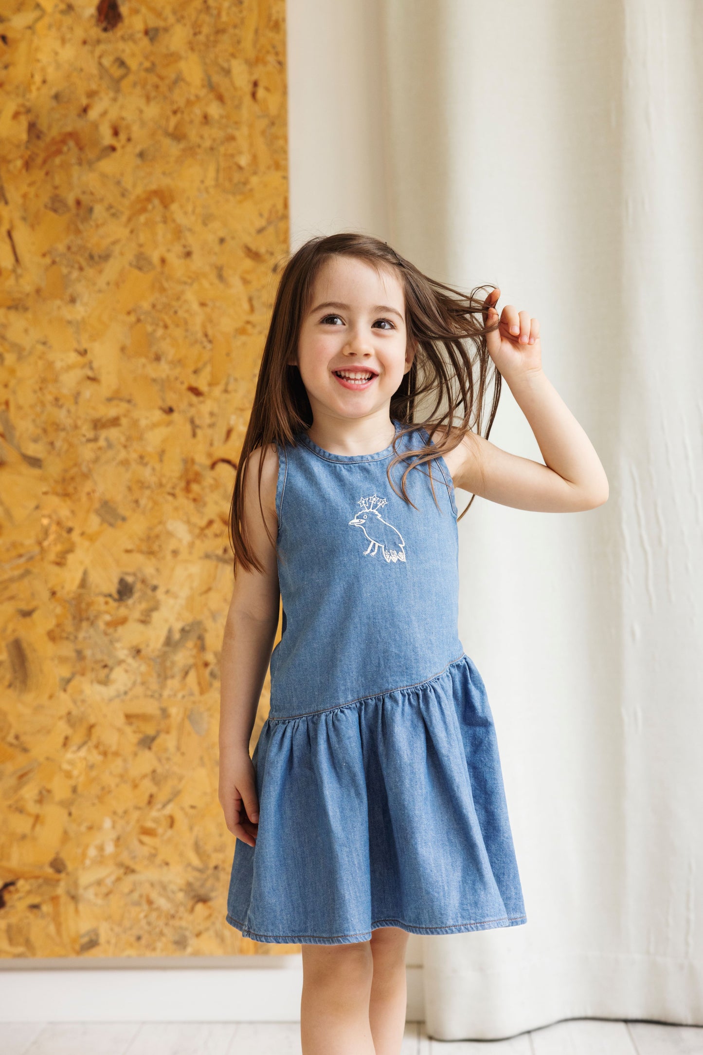 “Light” Denim Dress