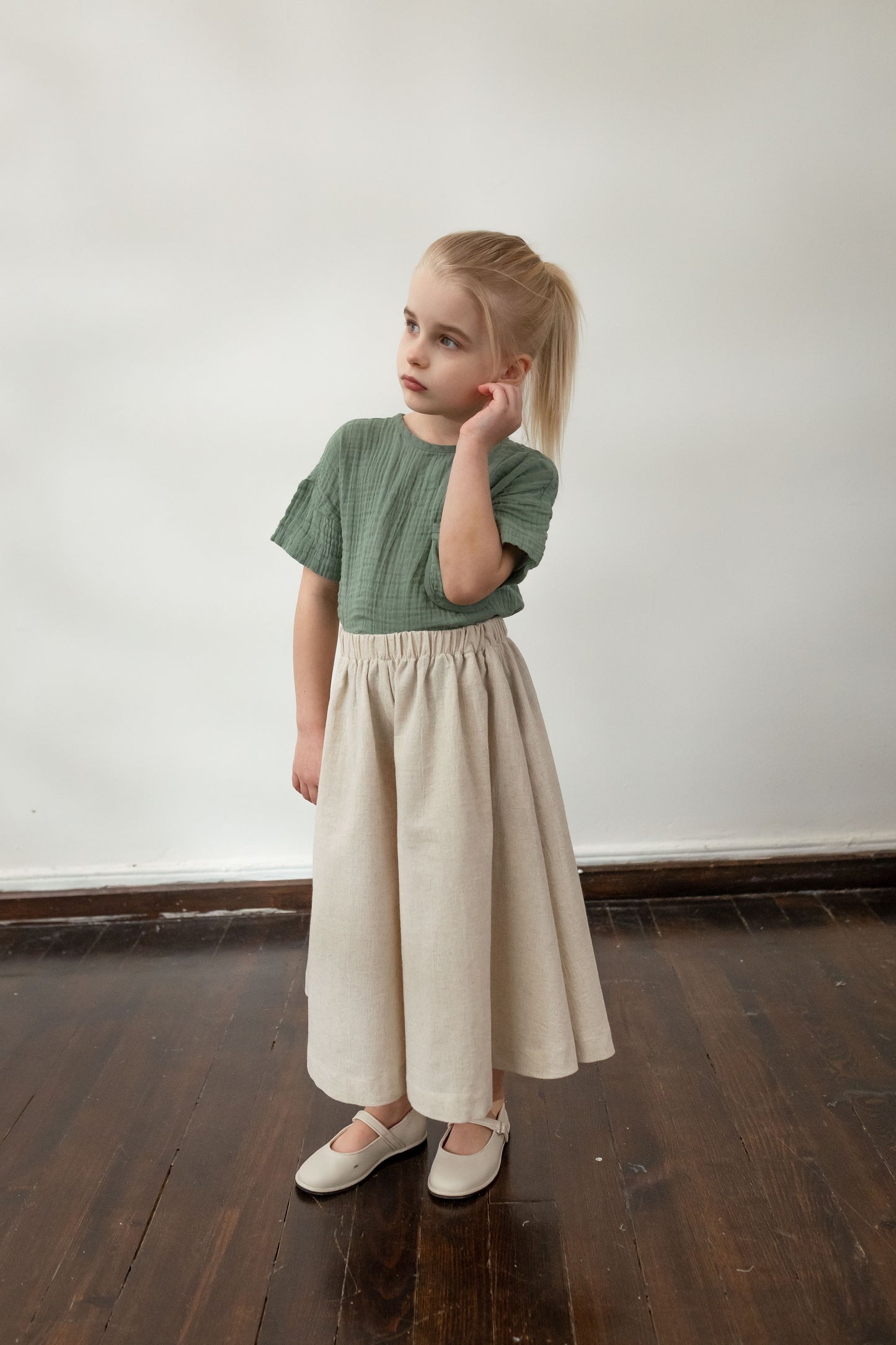 Popies Trousers - Natural